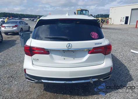 2018 Acura Mdx Technology Entertainment Pkgs from USA, damaged, VIN 5J8YD3H73JL008282